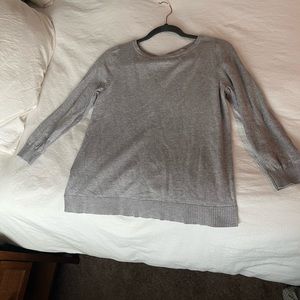 Ann Taylor Loft Button Back Sweater Size M